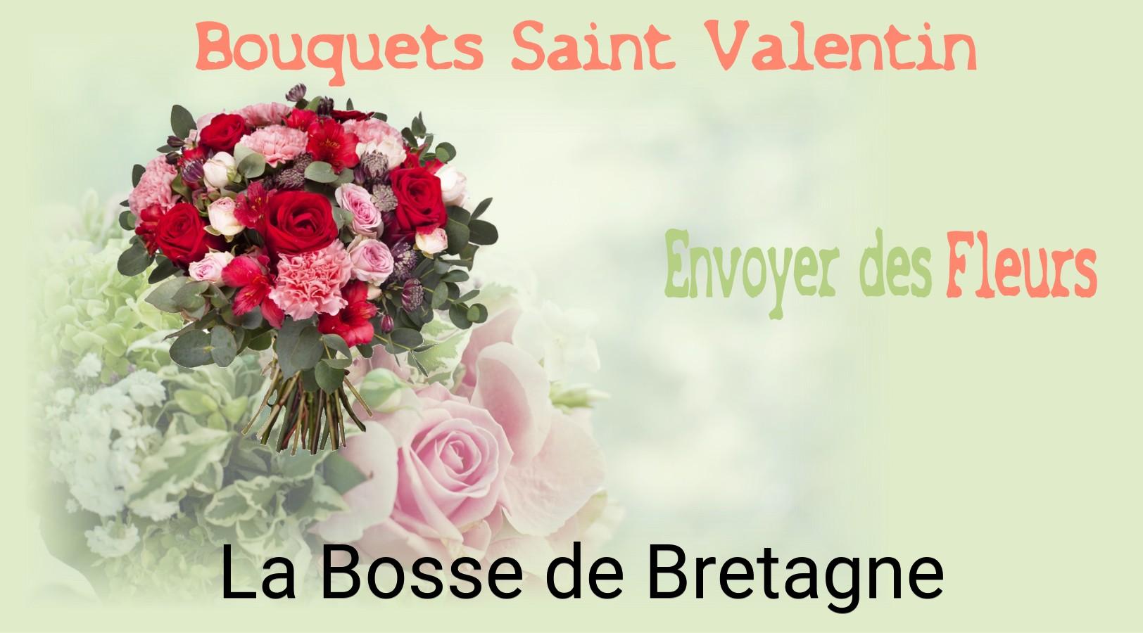Roses de Saint-Valentin livrées à La Bosse-de-Bretagne